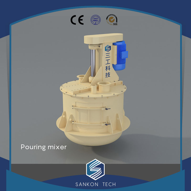 75kw 300000 M3 Pouring Mixer AAC Brick Machine