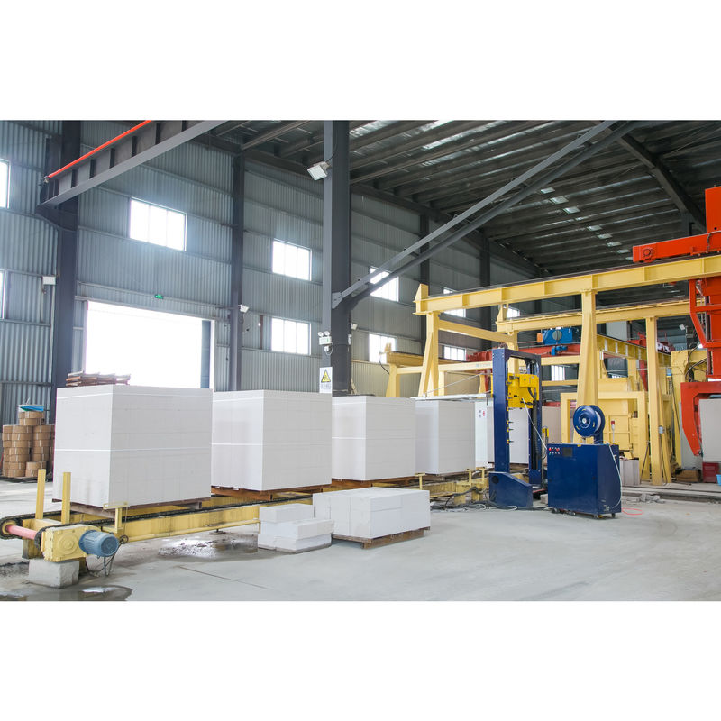 Termite Resistant Tray Station AAC Block Cutting Machine